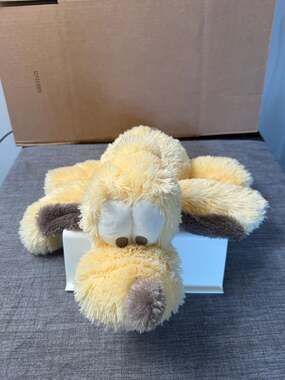 Disney Parks Authentic Baby Pluto Long Pile Shaggy Plush Stuffed Animal